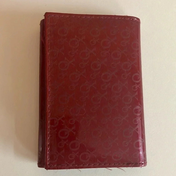 XOXO Red Vintage Wallet Preloved - Picture 1 of 4